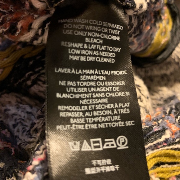 Anthropologie Pilcro Magda Knit Poncho M/L - Picture 14 of 15